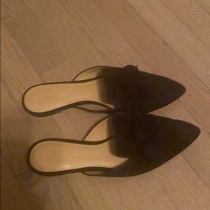 Ann Taylor Pom Pom Mule